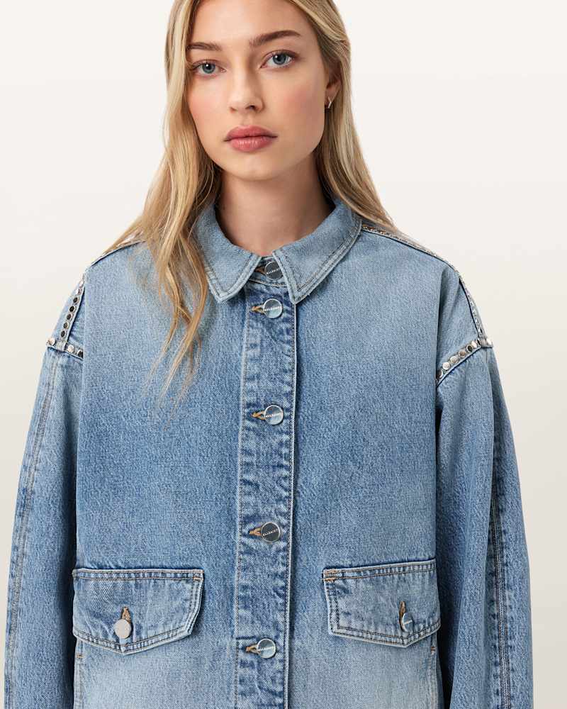 Hettie Oversized Stud Shacket
