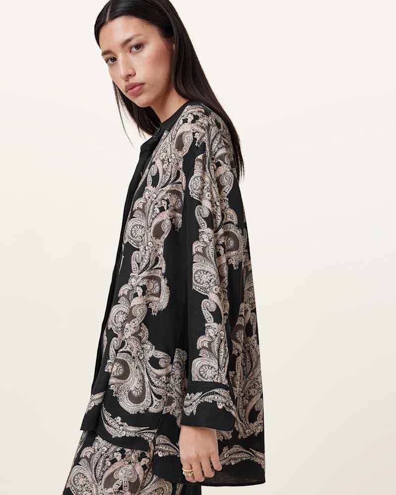 Bernie Printed Relaxed Fit Shirt