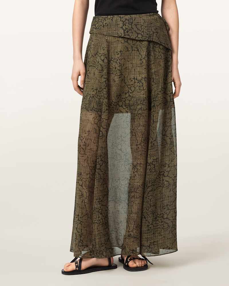Sali Mesh Maxi Skirt