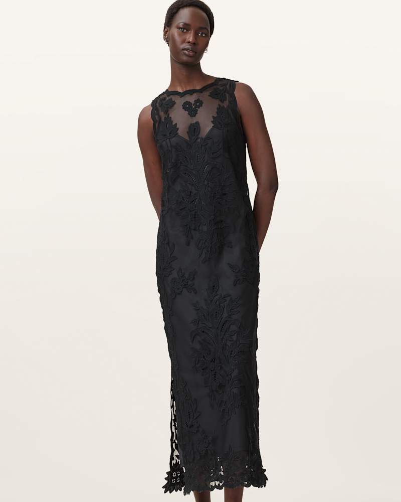 Rye Embroidered Maxi Dress