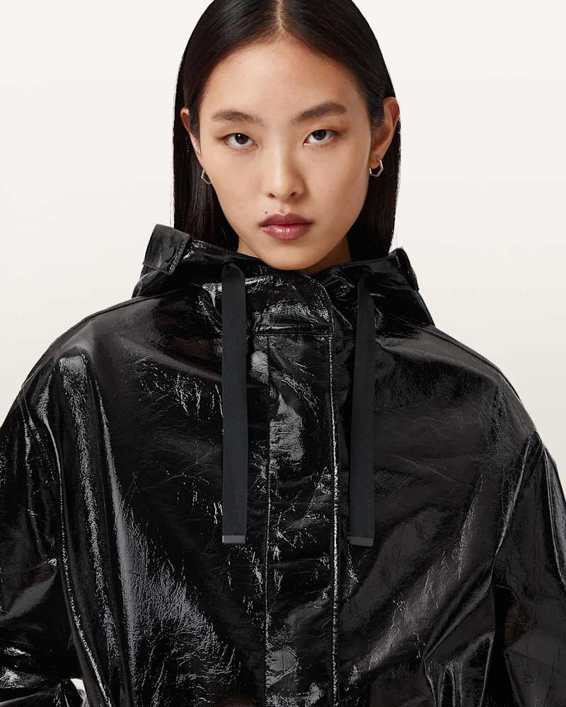 Kelsie Shine Hooded Jacket