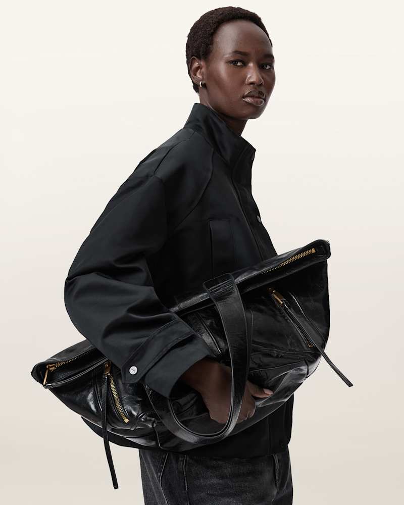 Jean Rey Leather Tote Bag