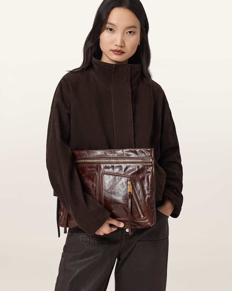 Jean Rey Leather Pouch