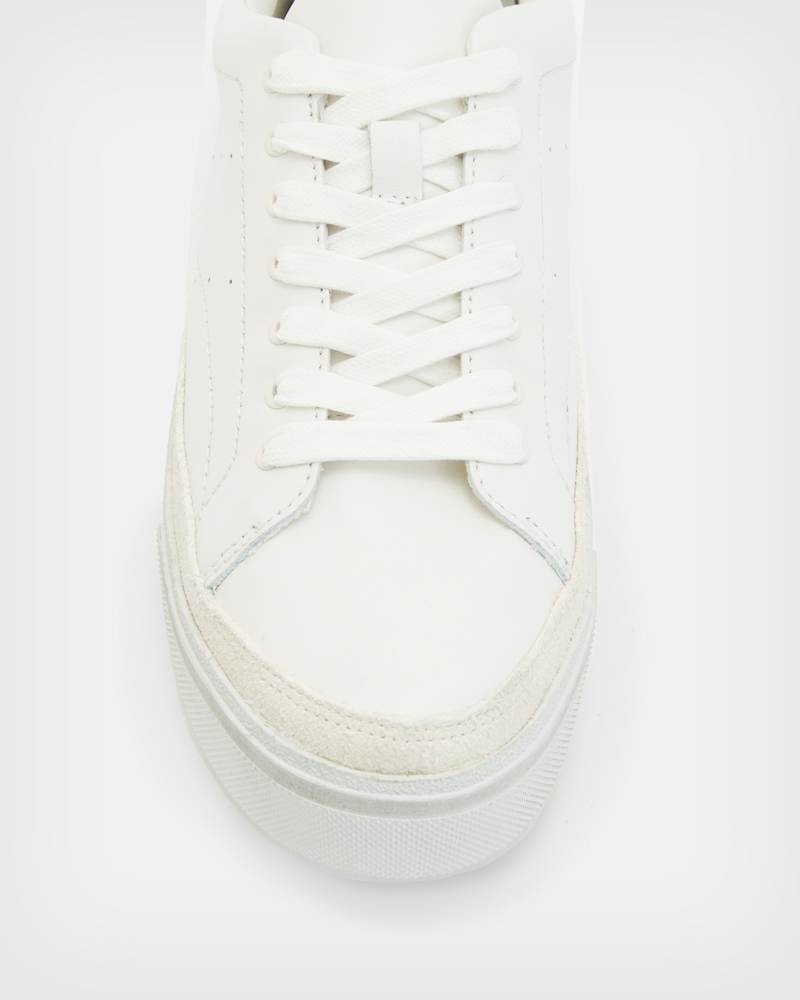 Trish Suede Platform Trainers