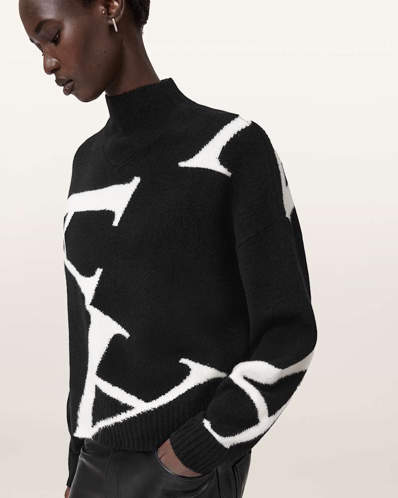 A Star Wool Blend Jumper