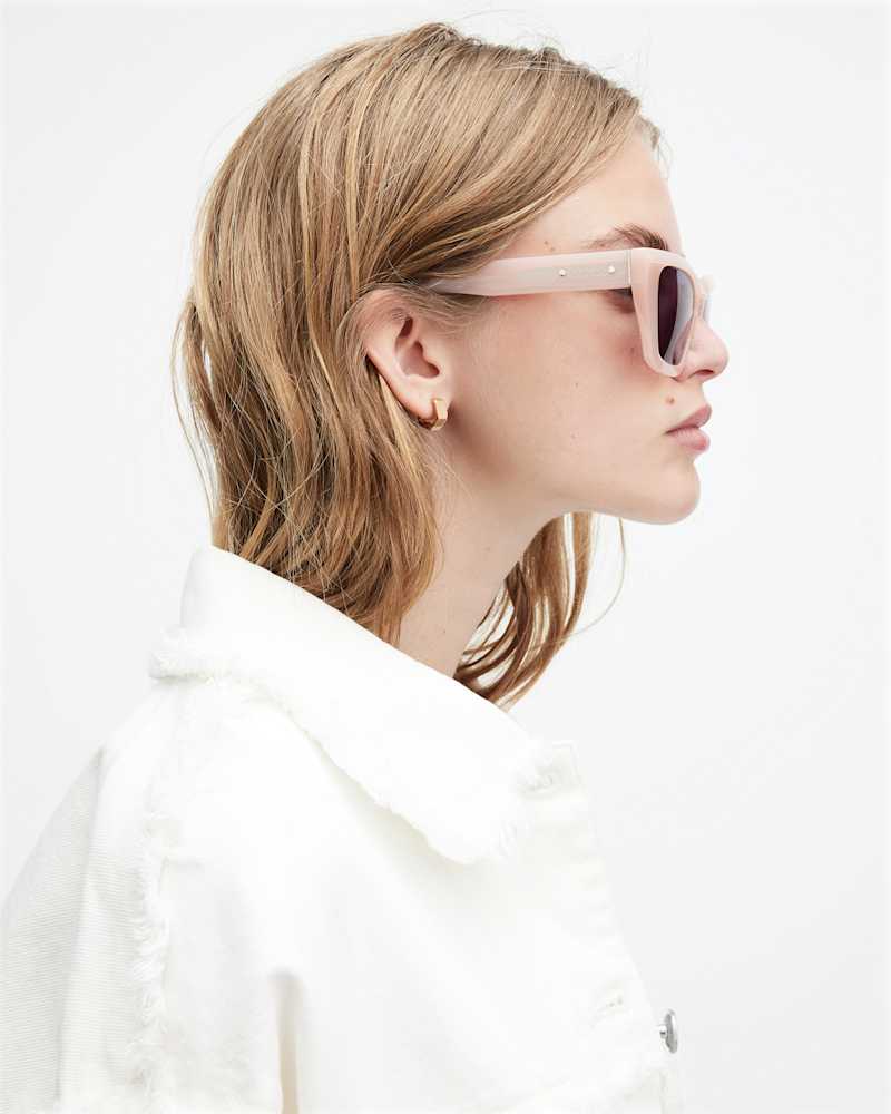 Kitty Rectangular Cat Eye Sunglasses