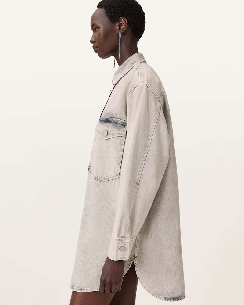 Faye Sparkle Denim Mini Dress