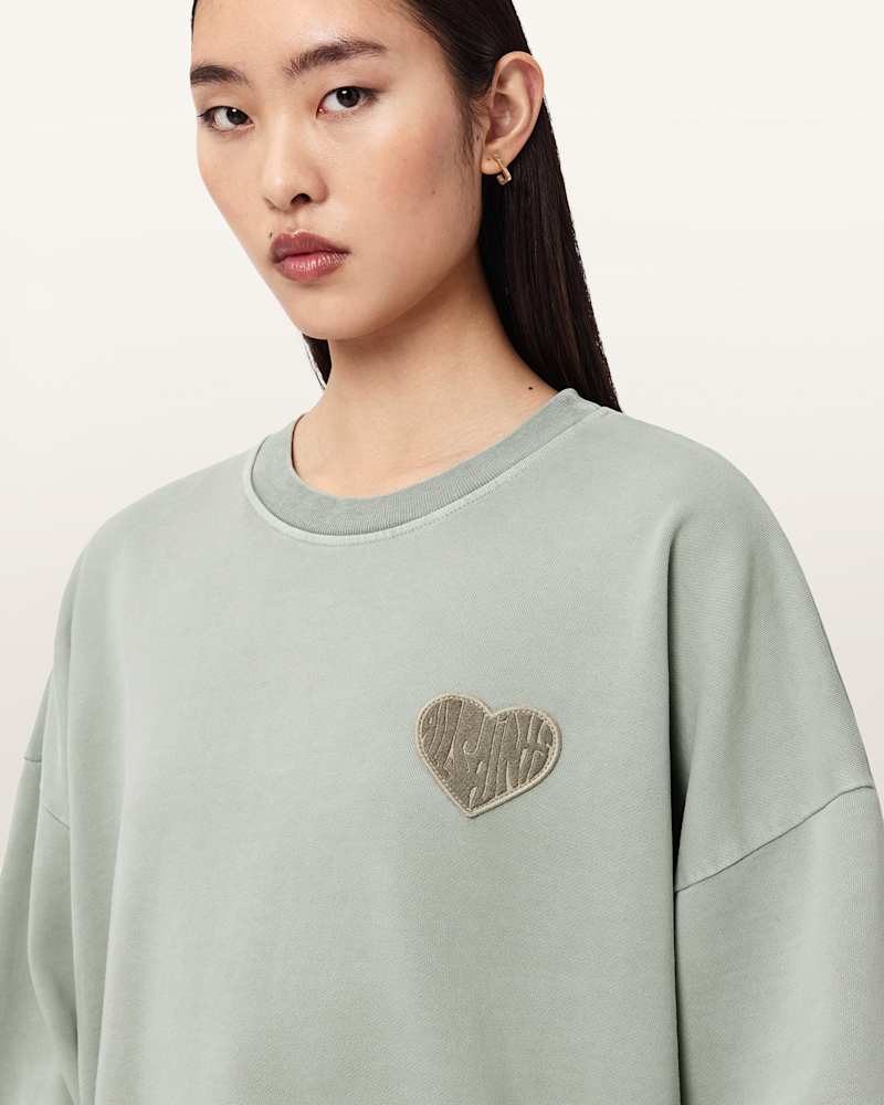 Lover Oversized Crew Neck Sweatshirt