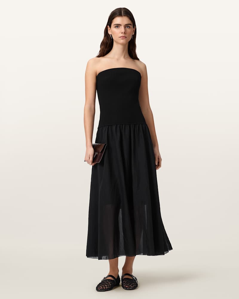 Tegan Bandeau Midi Dress