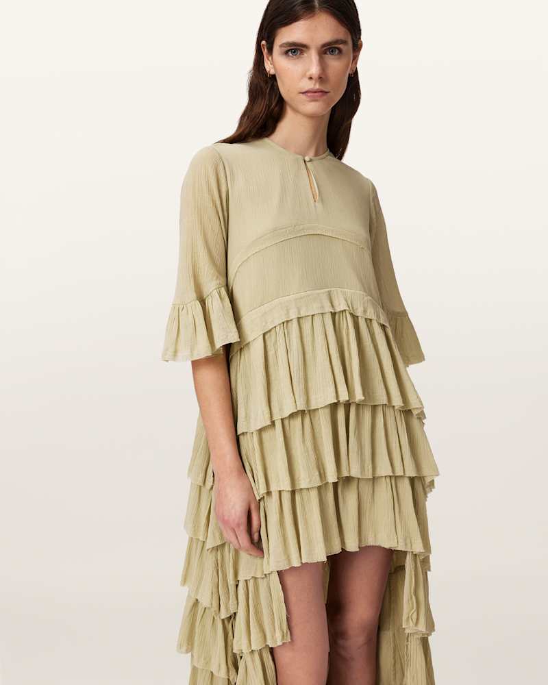 Cavarly Short Sleeve Maxi Dress