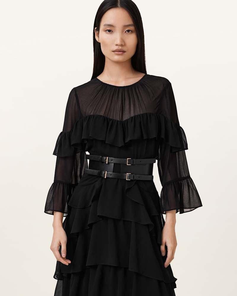 Cora Leather Waist Belt