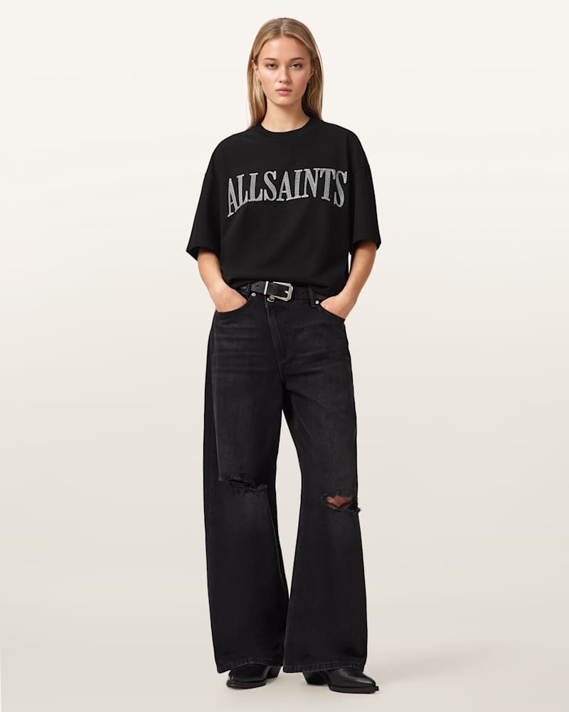 Dash Etta Oversized Embroidered T-Shirt