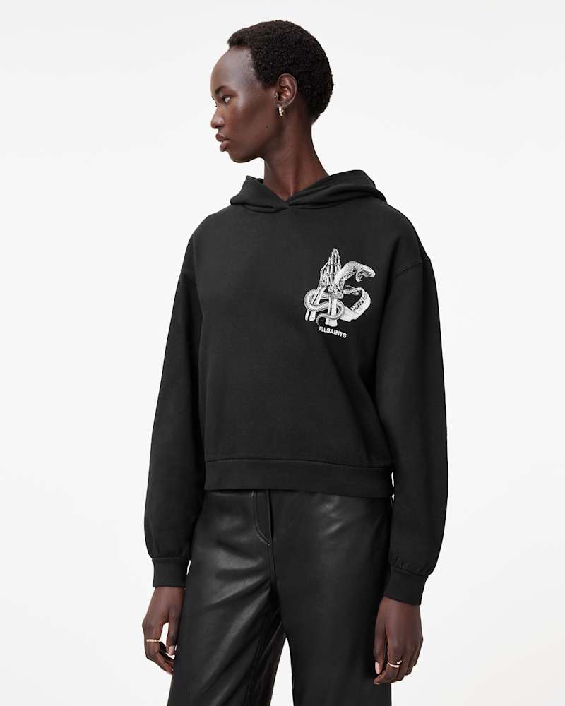 Pippa Asp Logo Relaxed Fit Hoodie