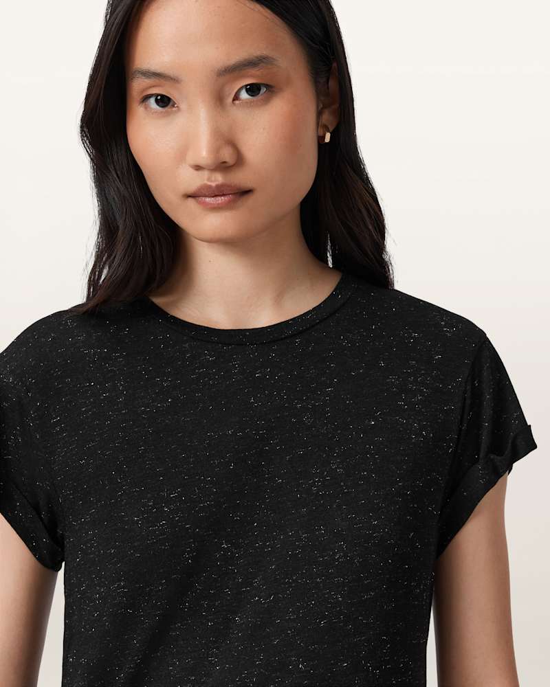 Anna Short Sleeve Shimmer T-Shirt