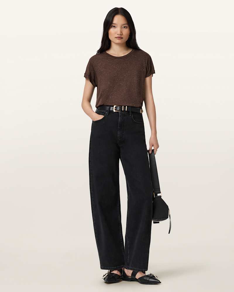 Anna Short Sleeve Shimmer T-Shirt