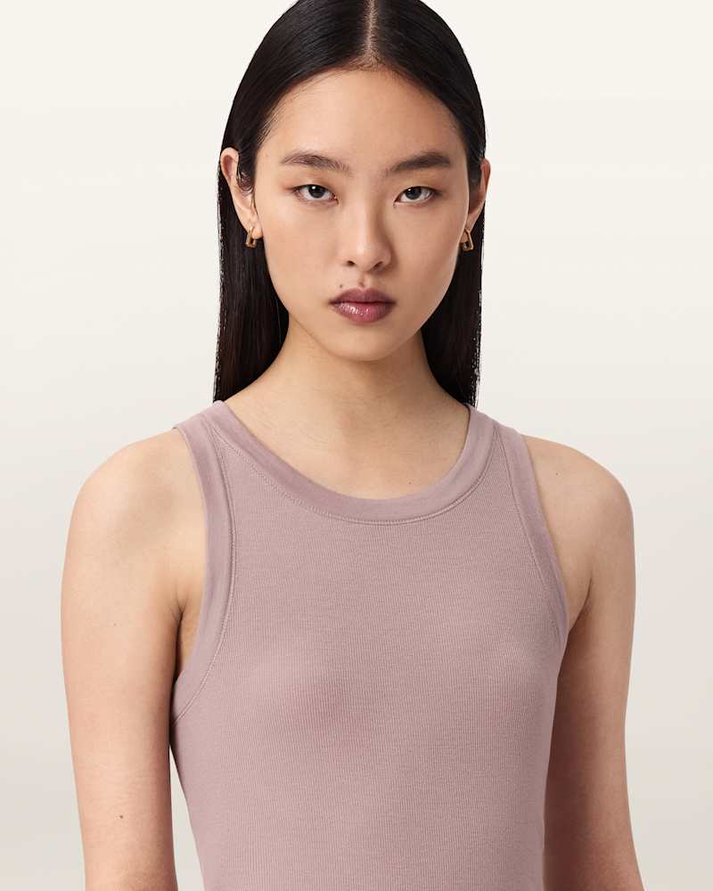 Rina Crew Neck Sleeveless Tank Top 