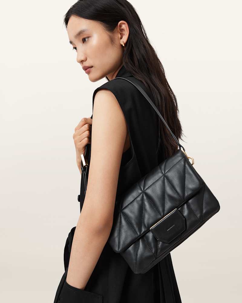 Ondine Quilted Leather Shoulder Bag