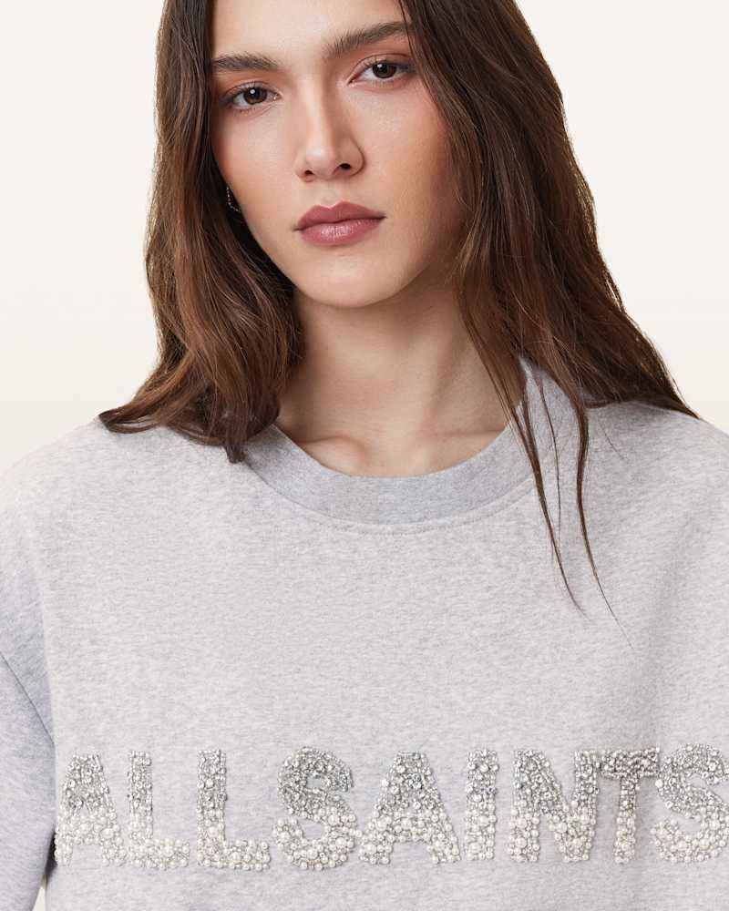 Pearl Separo Sequin Sweatshirt