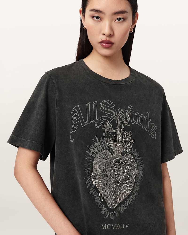 Sabbath Lisa Boxy Graphic T-Shirt
