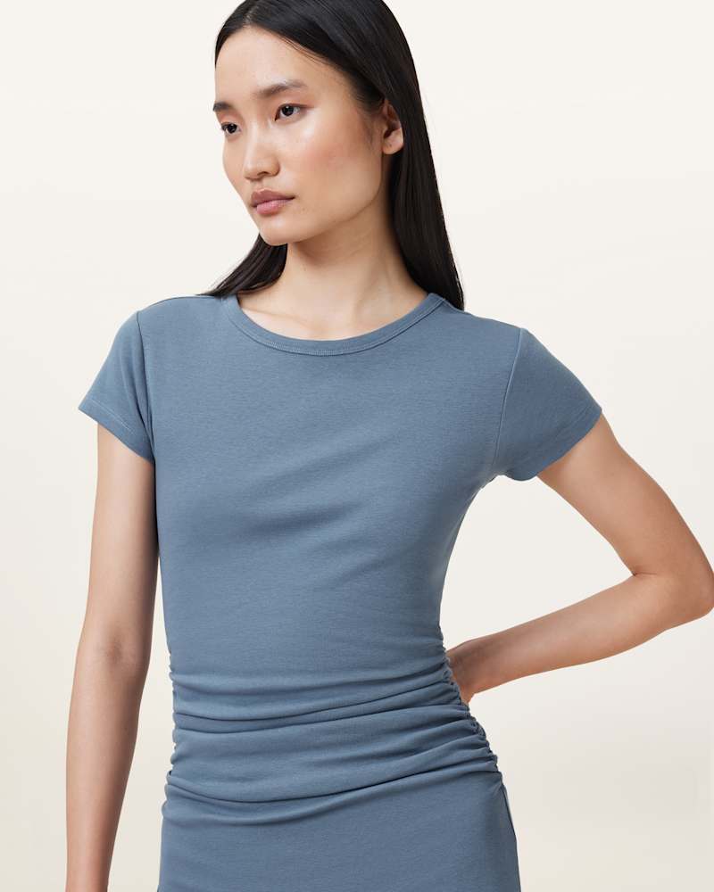 Katarina Short Sleeve Slim Fit Maxi Dress