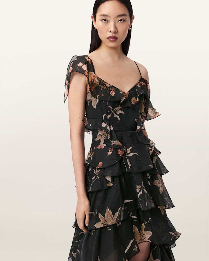 Sienna Ruffle Maxi Dress 