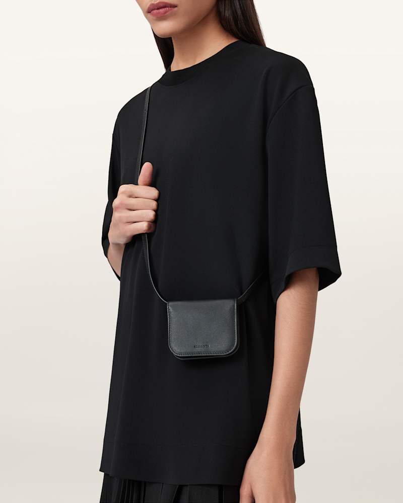 Maeve Leather Cardholder Crossbody