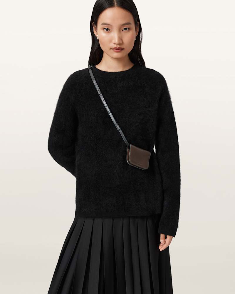 Maeve Leather Cardholder Crossbody