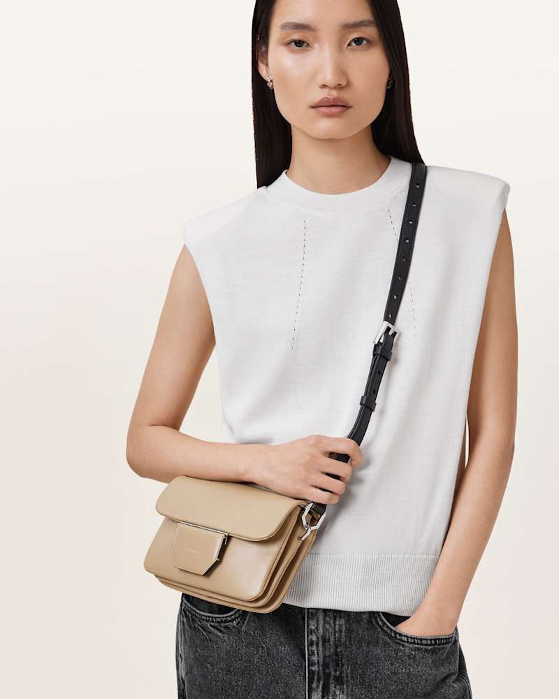Jupiter Leather Crossbody Bag