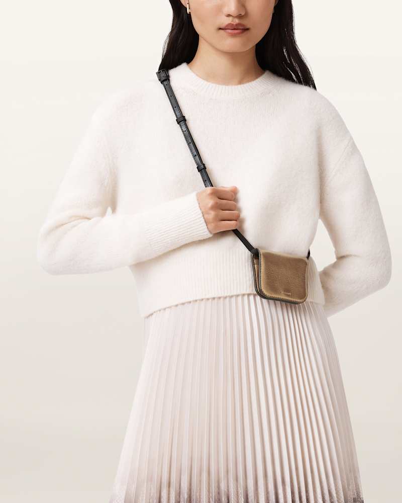 Maeve Leather Cardholder Crossbody