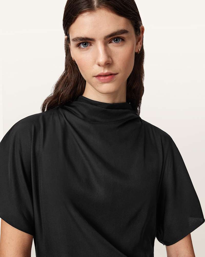 Rosie Silk Blend Midi Dress