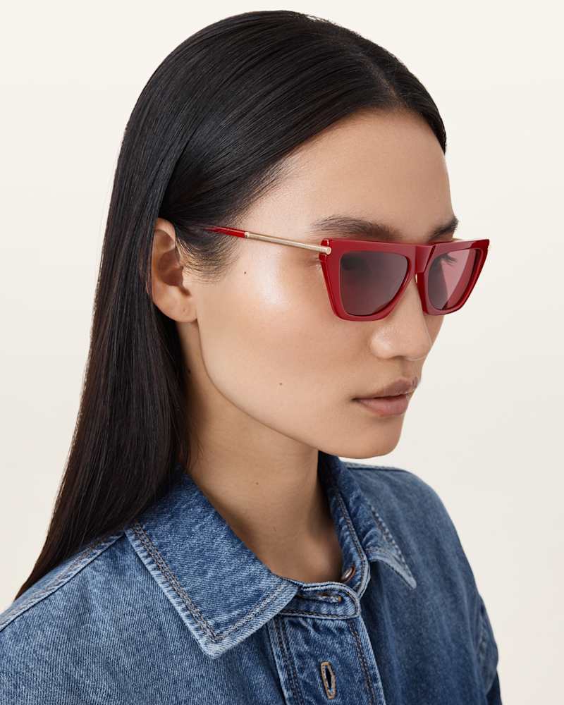 Minka Flat Top Cat Eye Sunglasses