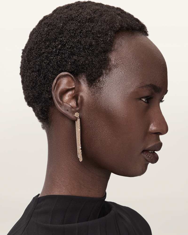 Rae Frontback Chain Earrings