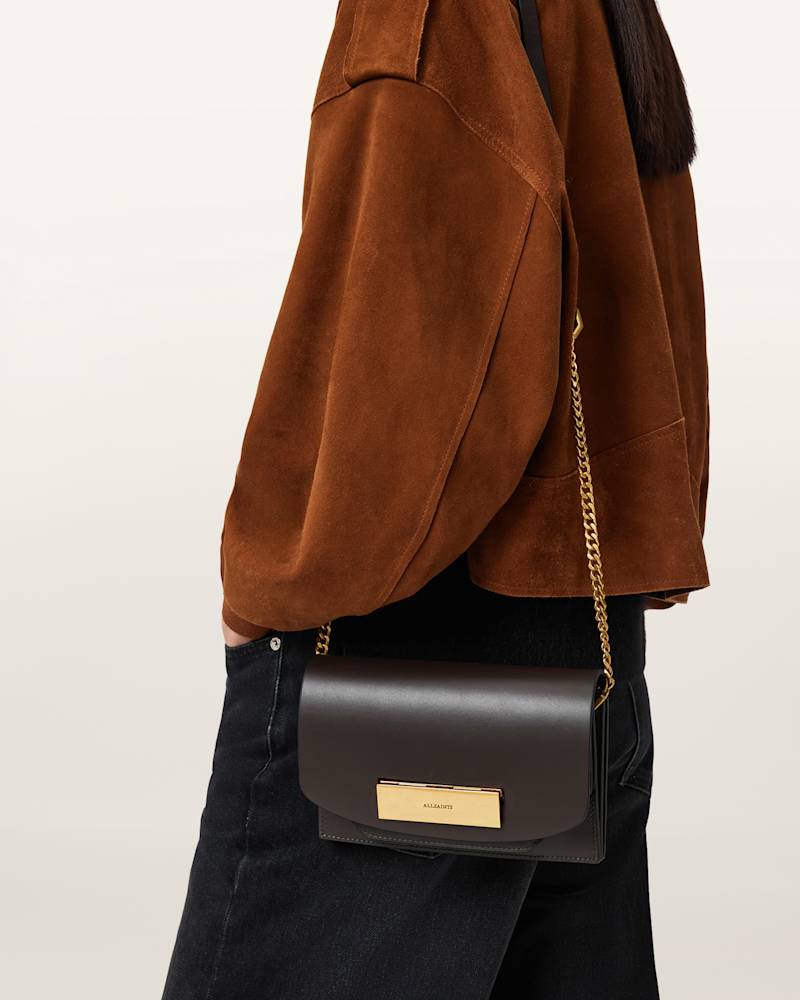 Etta Leather Clutch Bag