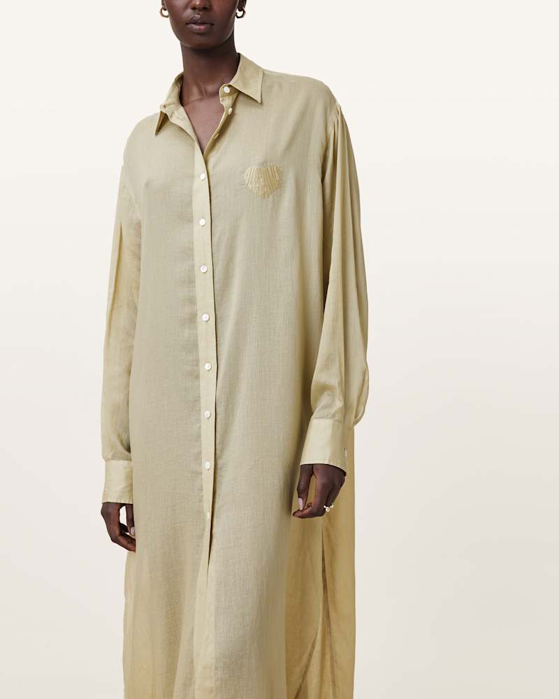 Ezra Maxi Shirt Dress