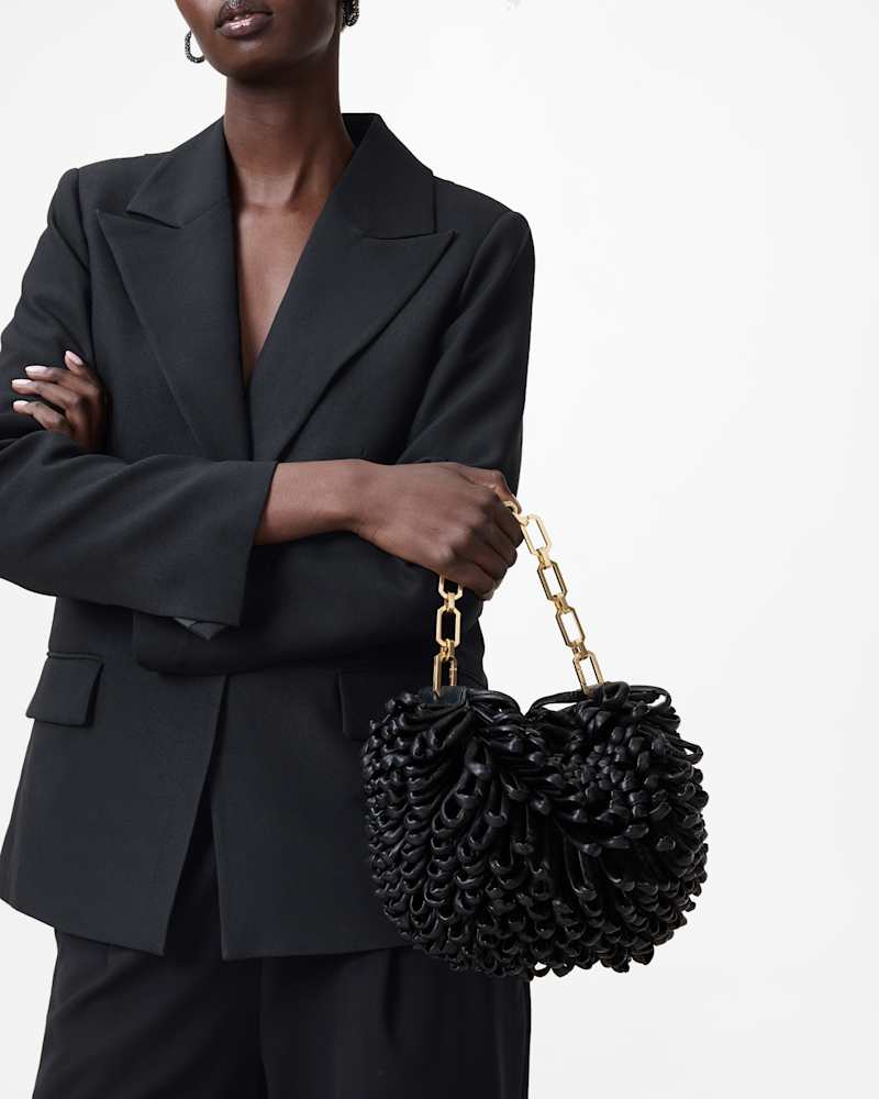 Madea Mini Chain Strap Leather Loop Bag