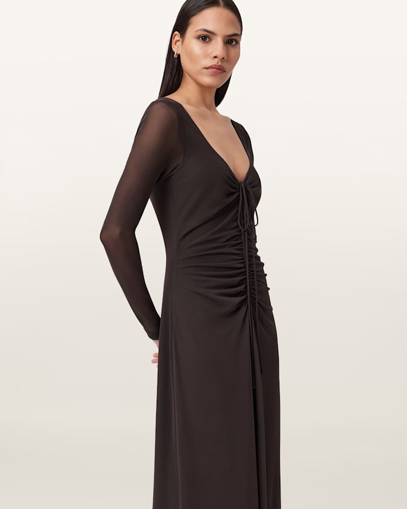 Gabby Mesh Maxi Dress