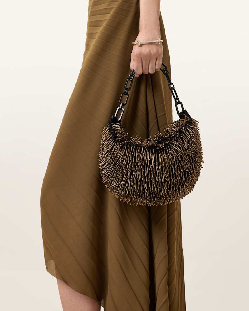 Madea Chain Strap Beaded Bag