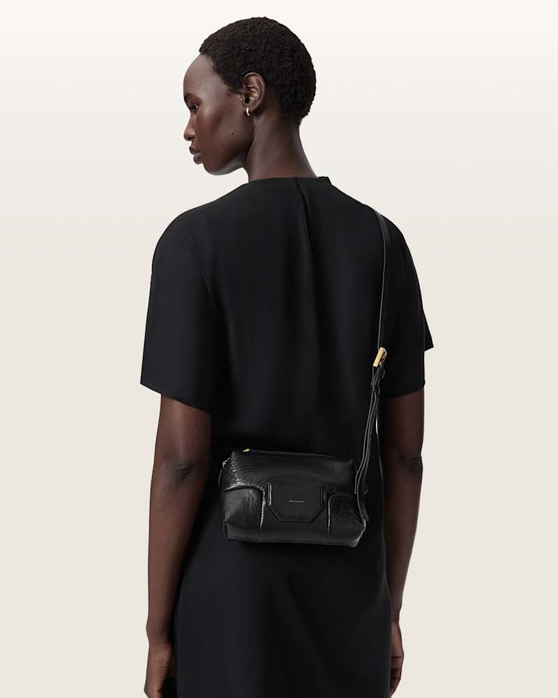 Ares Leather Crossbody Bag