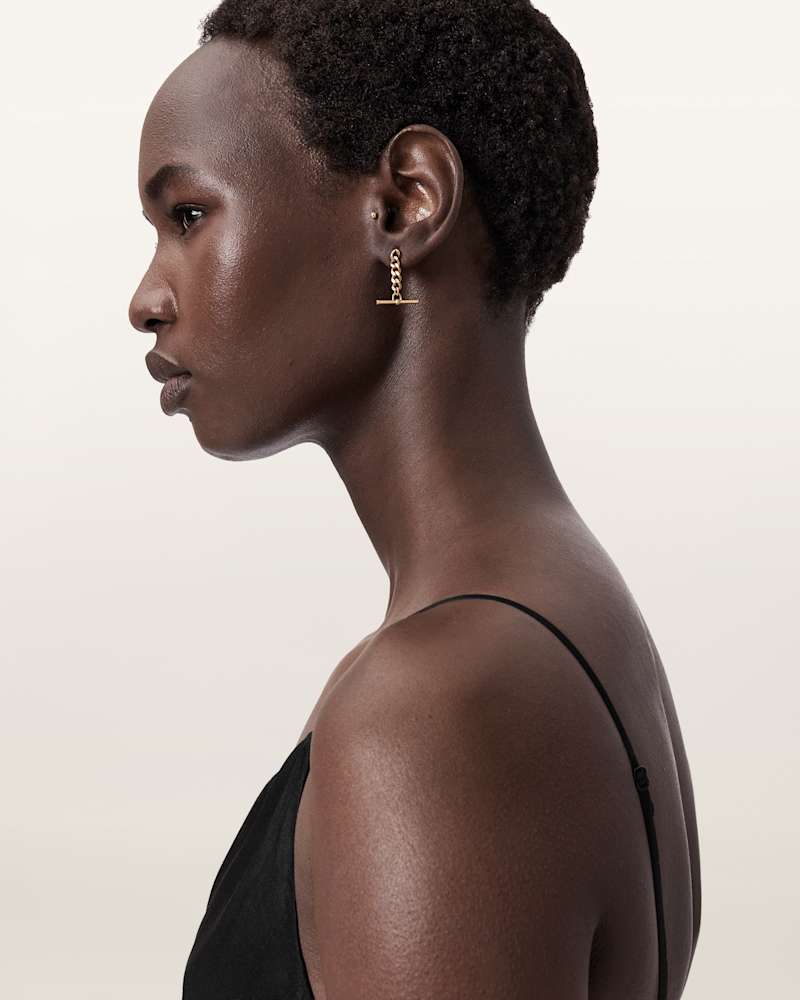 Fern Multi Chain Earring Set