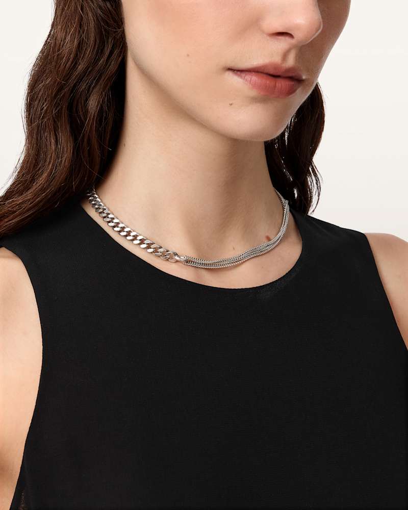 Fern Multi Chain Necklace