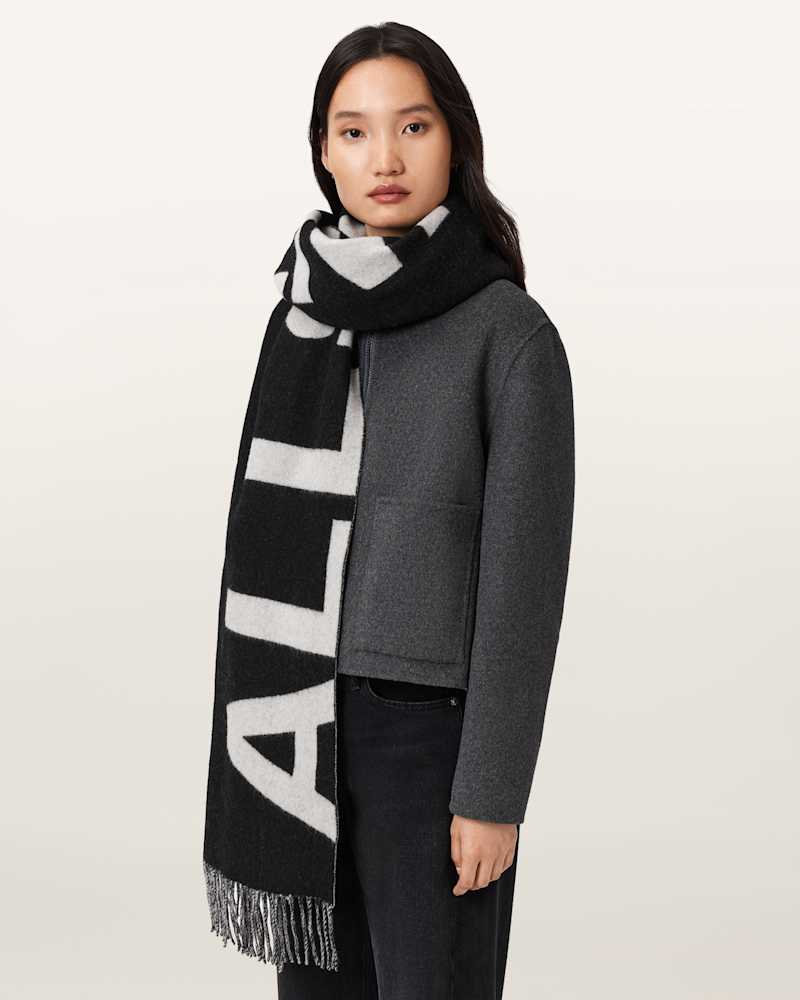 Underground Reversible Wool Scarf