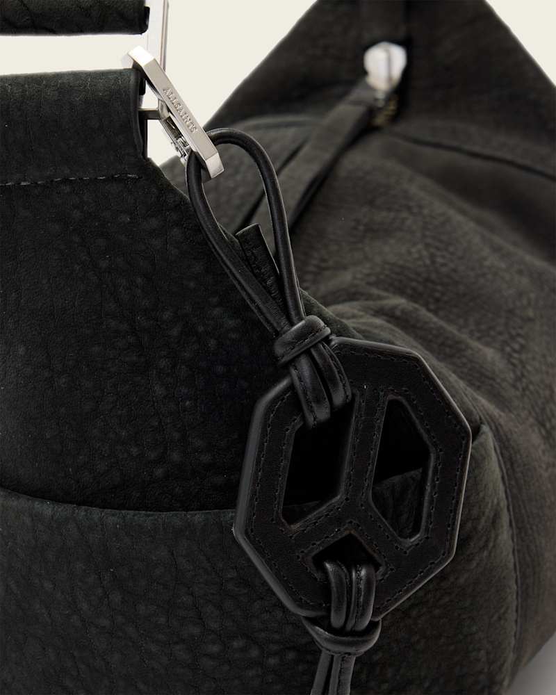 Leather Peace Keyring