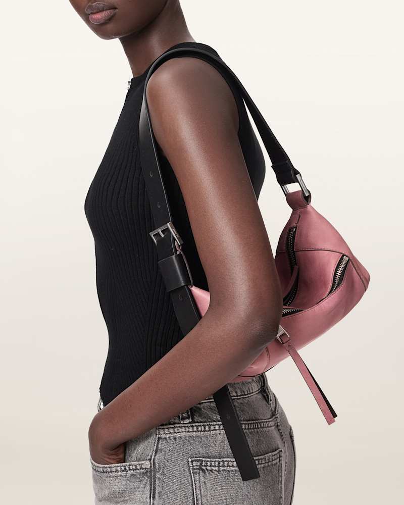 Vega Mini Leather Shoulder Bag