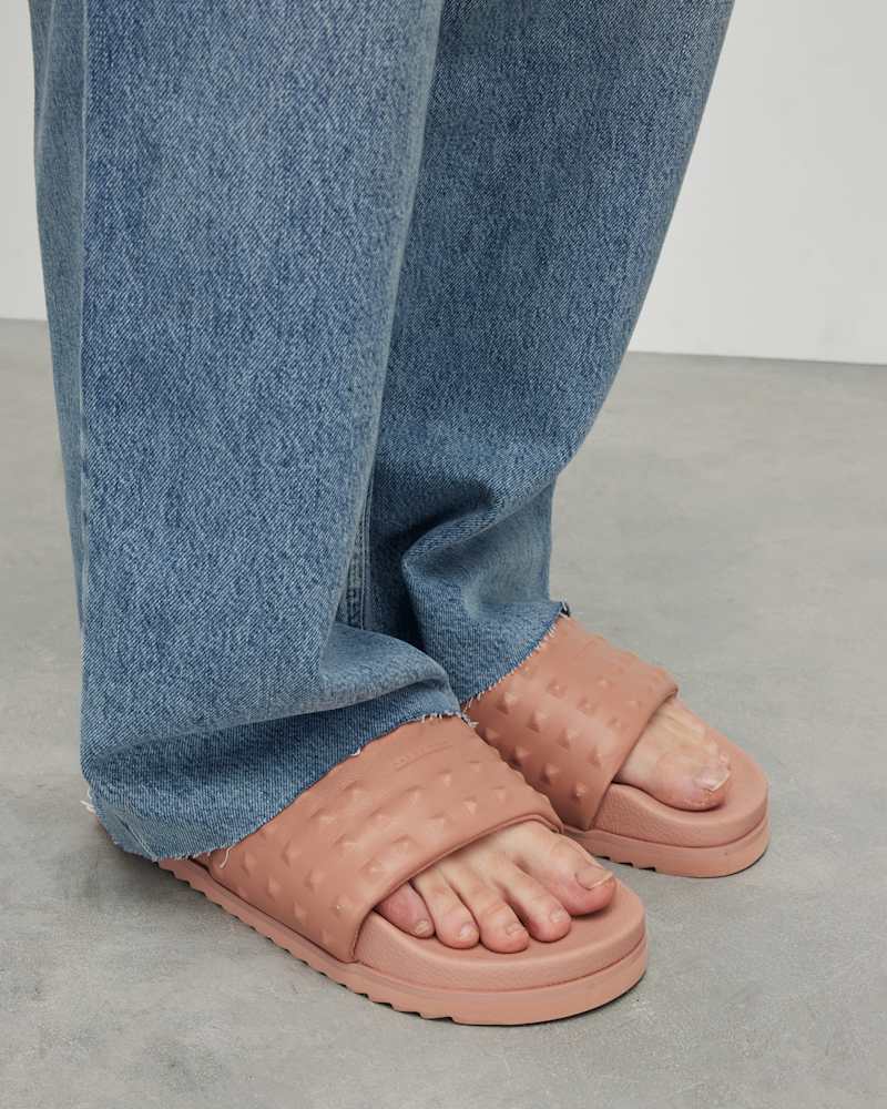 Shay Leather Studded Sandals