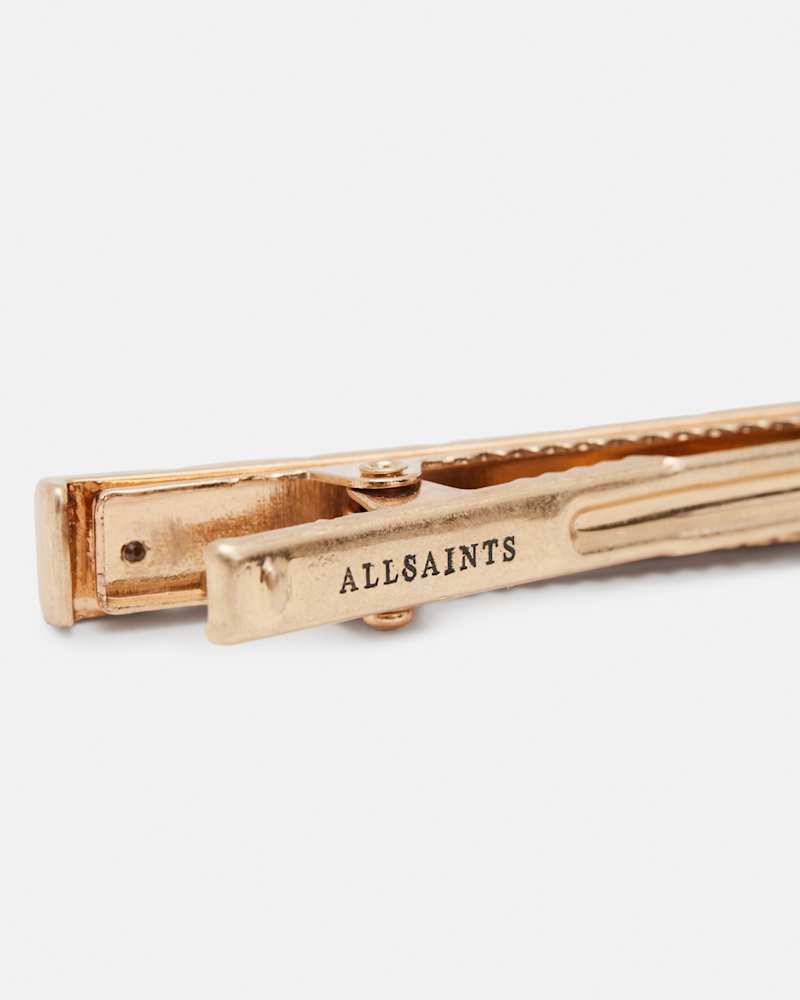 Mix Pyramid Stud French Barrette Clip