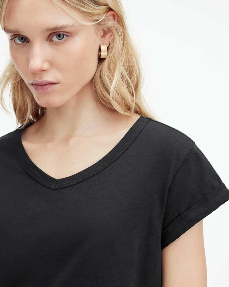 Anna V-Neck Short Sleeve T-Shirt