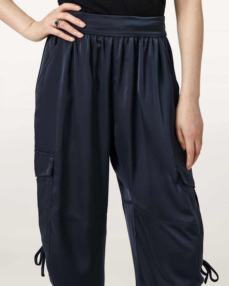 Kaye Straight Fit Drawcord Trousers