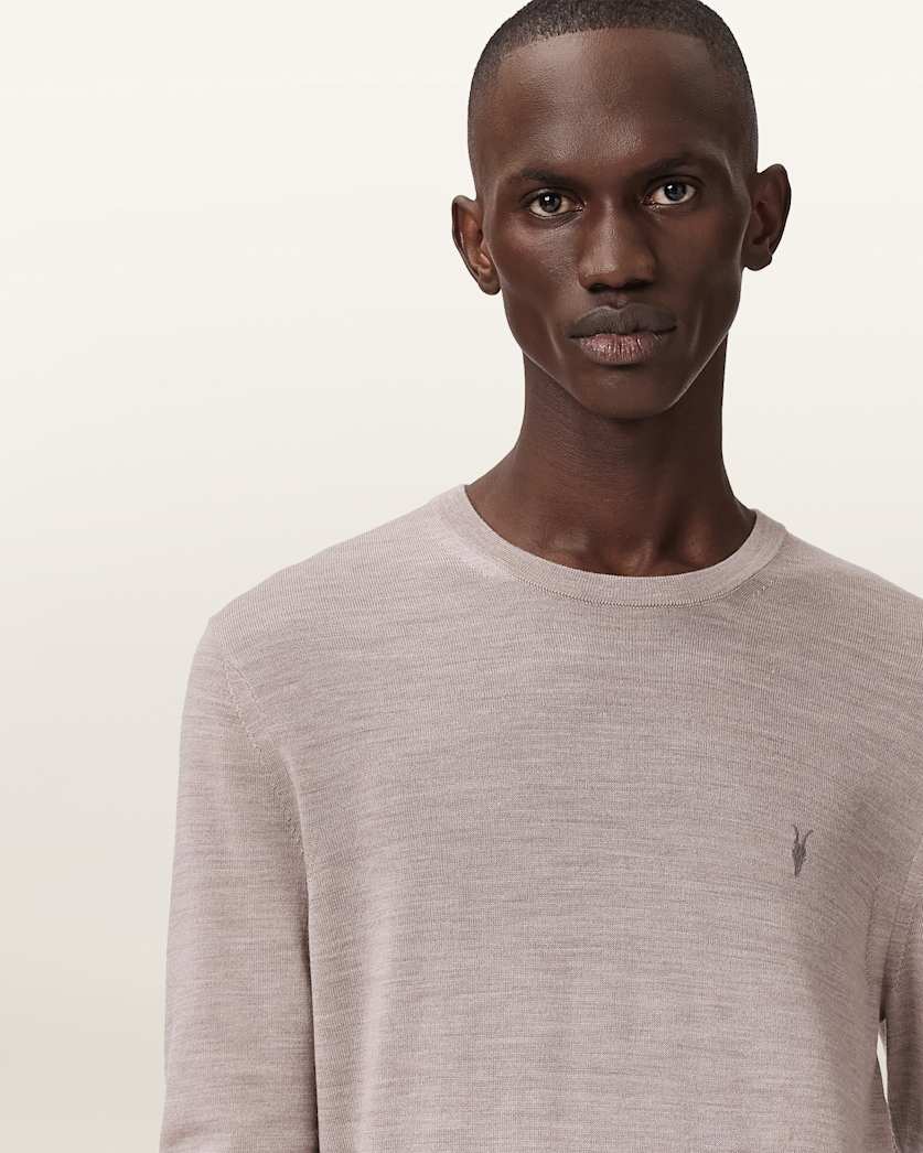 Mode Merino Crew Neck Ramskull Jumper