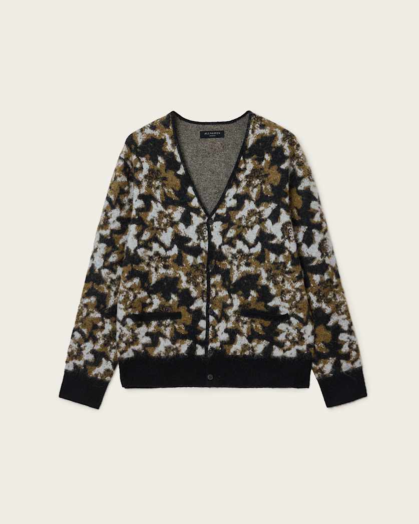 Florelle Jacquard Cardigan