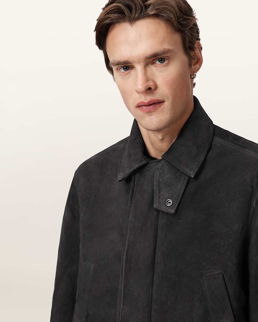 Bolton Waxed Suede Coat